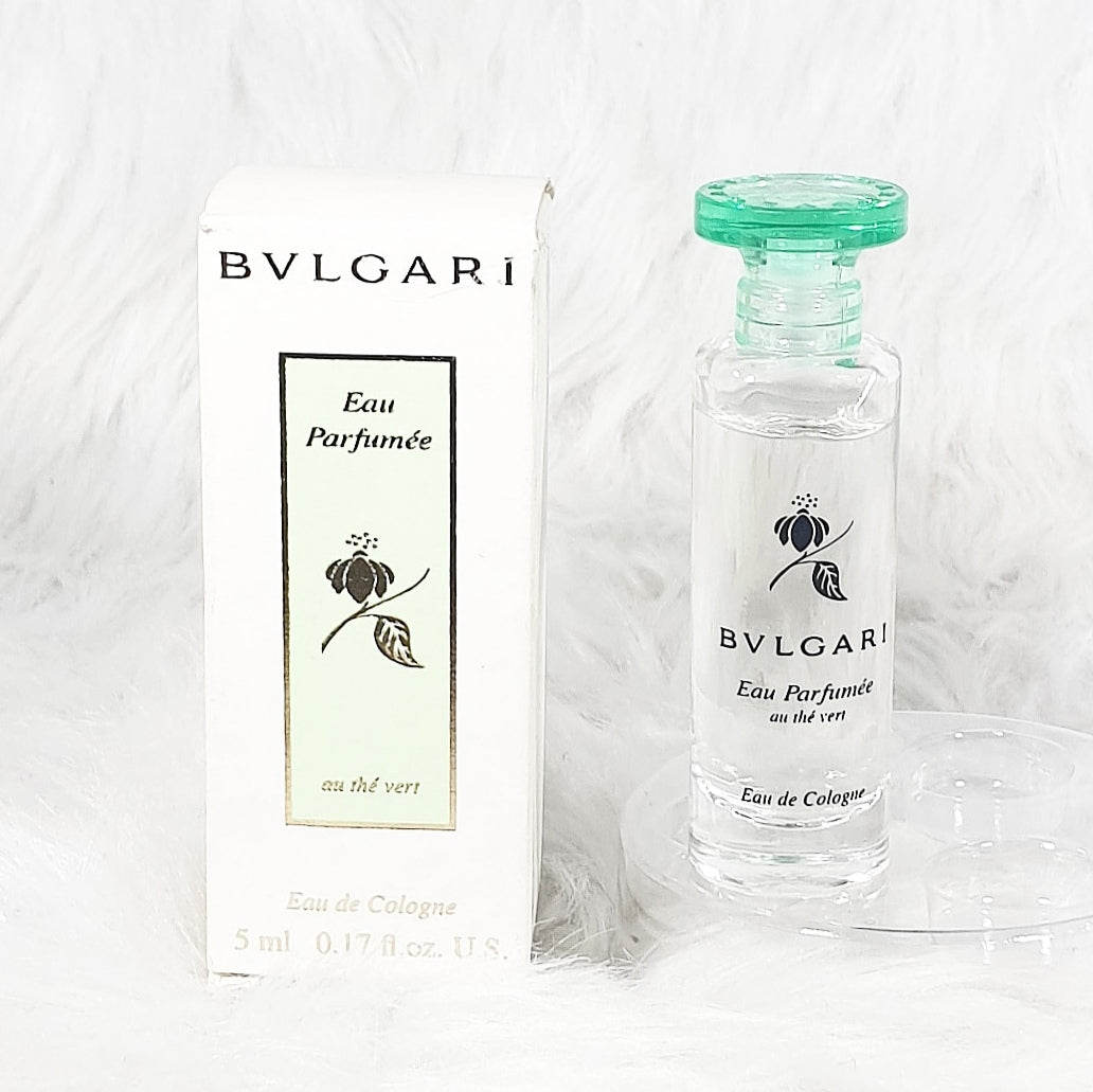 Bvlgari eau parfumee au the vert eau de cologne 5ml mini perfume travel size